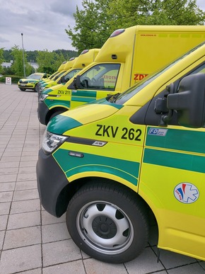 5 sanitních vozů RZP a 1 vůz RV v roce 2022